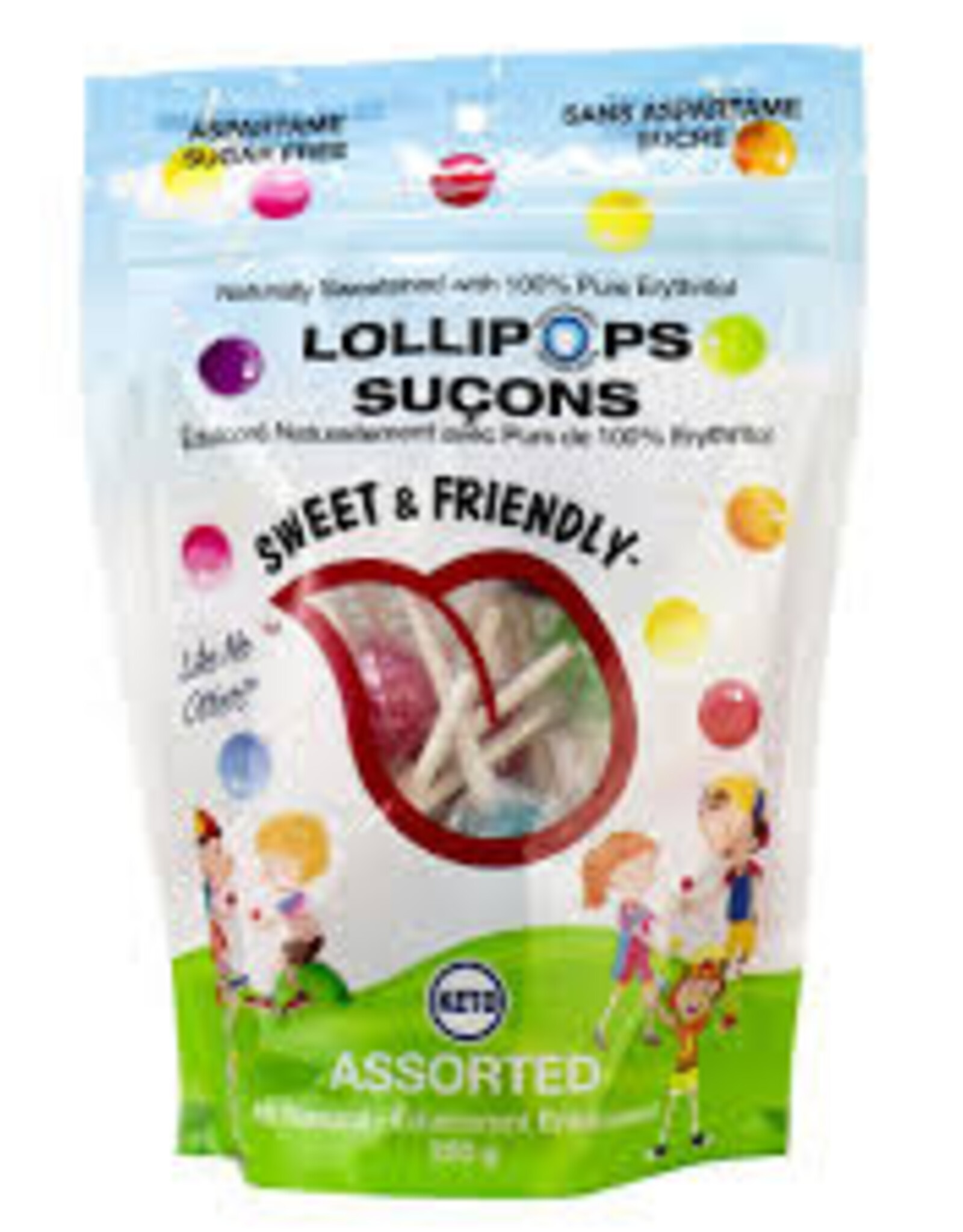 Sweet & Friendly Lollipops 250g
