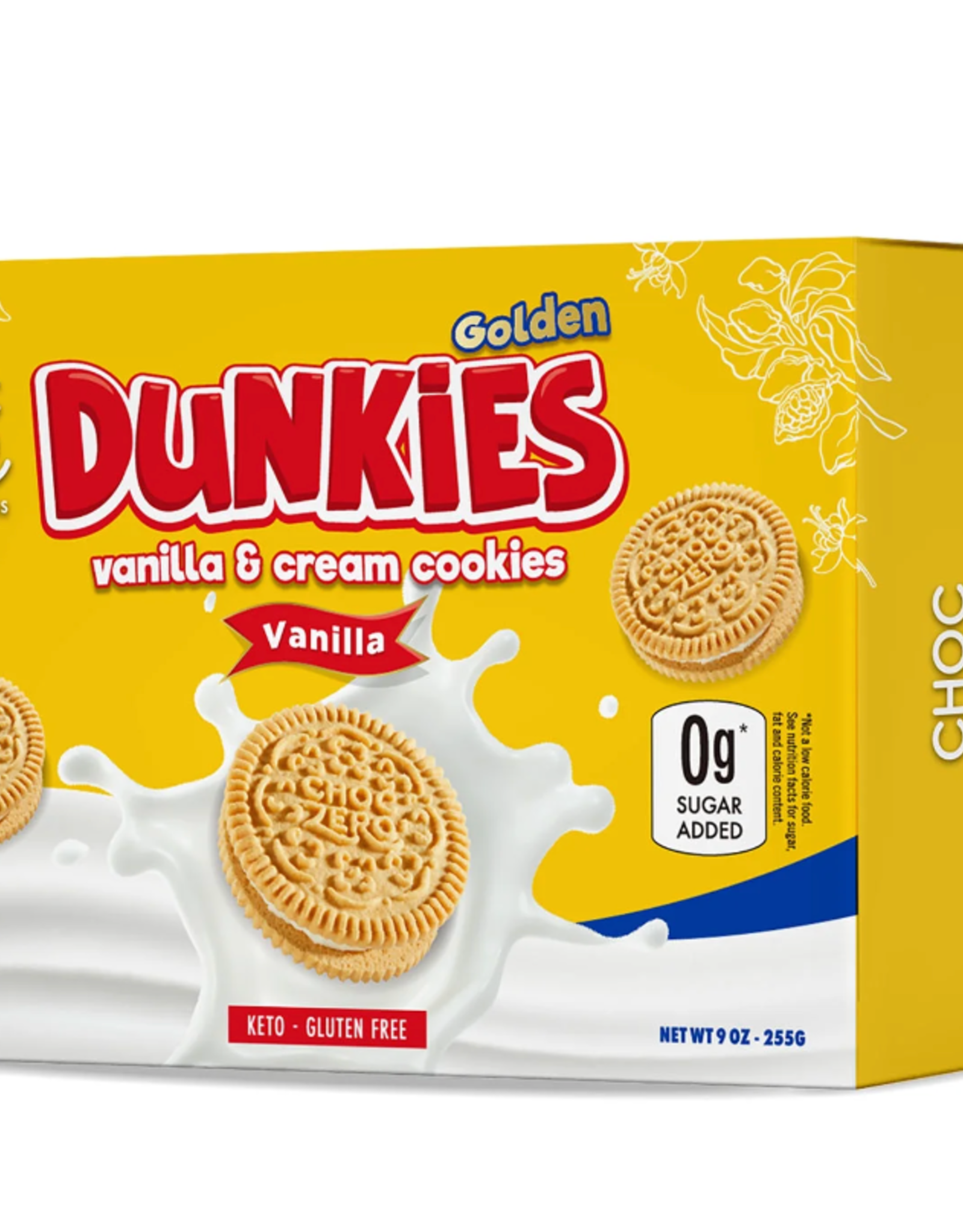 Choc Zero ChocZero Dunkies Vanilla Sandwich Cookies