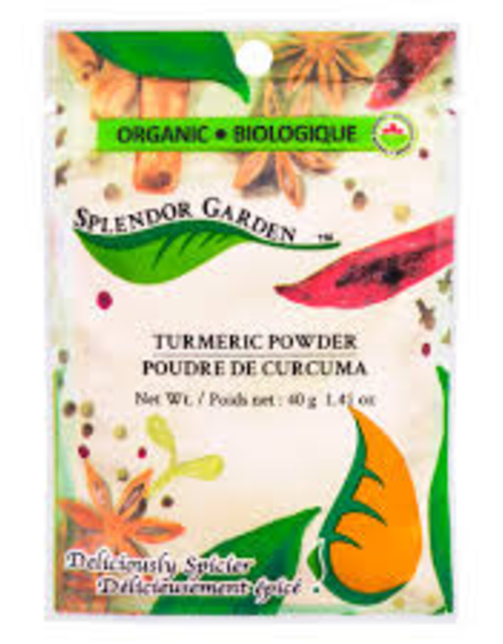 Splendor Garden Organic Tumeric Powder
