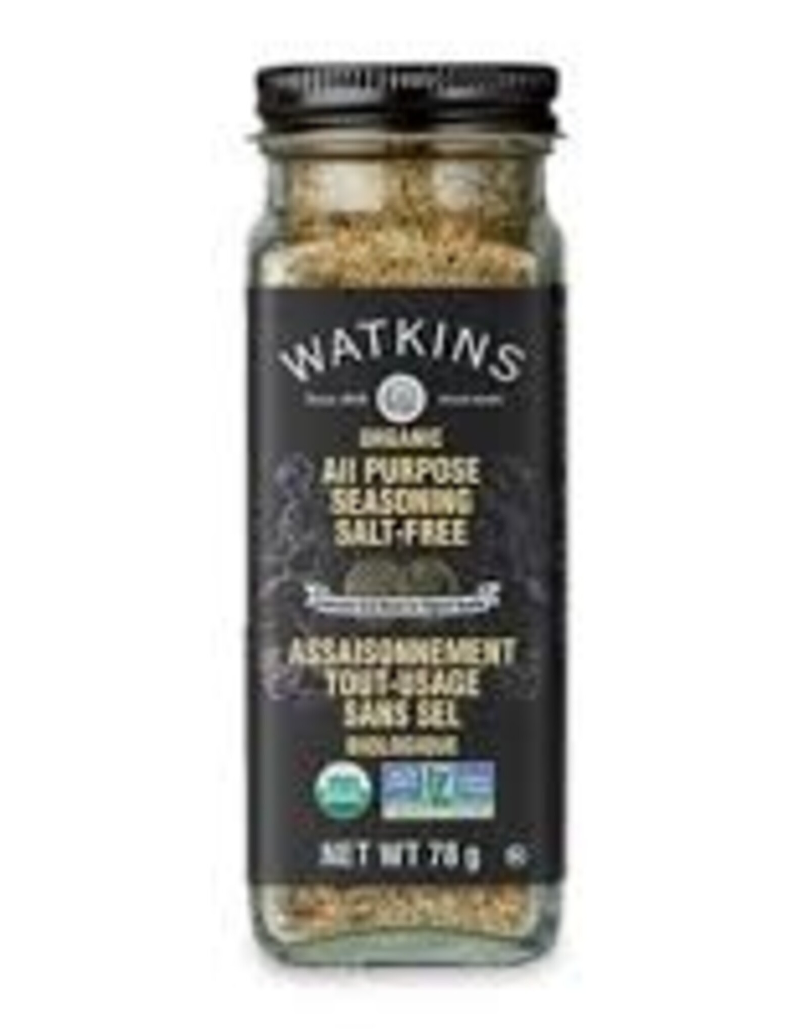 Watkins Seasoning Salt Free 78g