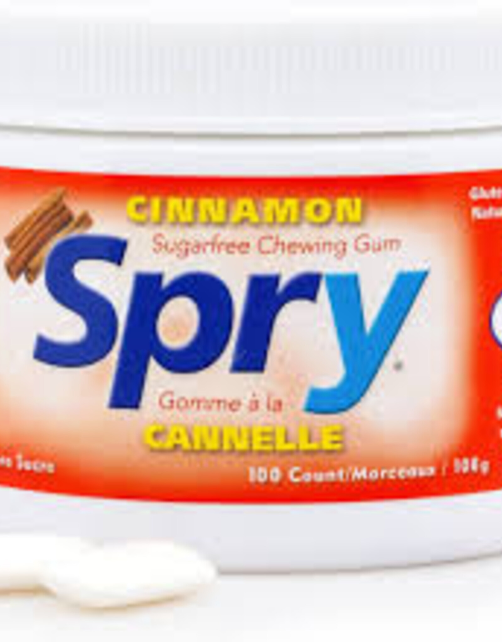 Spry Cinnamon Gum 100's