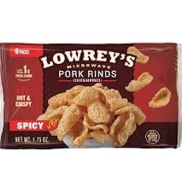 Lowrey's Hot & Spicy Pork Rinds