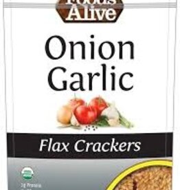 Foods Alive Onion & Garlic Crackers