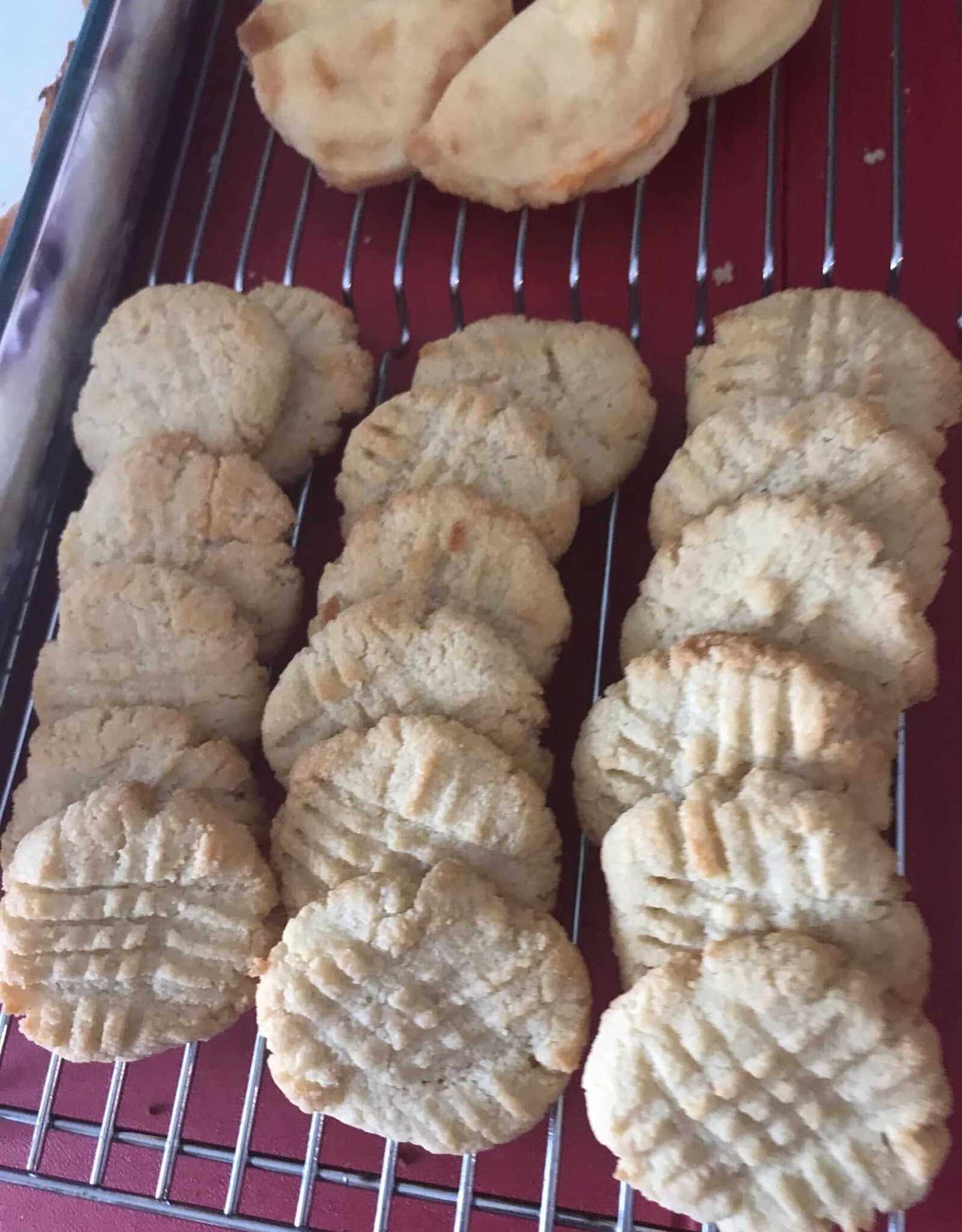 Nadine Cookies Plain Shortbread 6pk