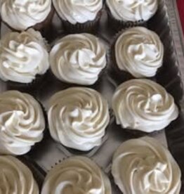 Nadine Cupcakes Choc with Chocolate Icing 6pk