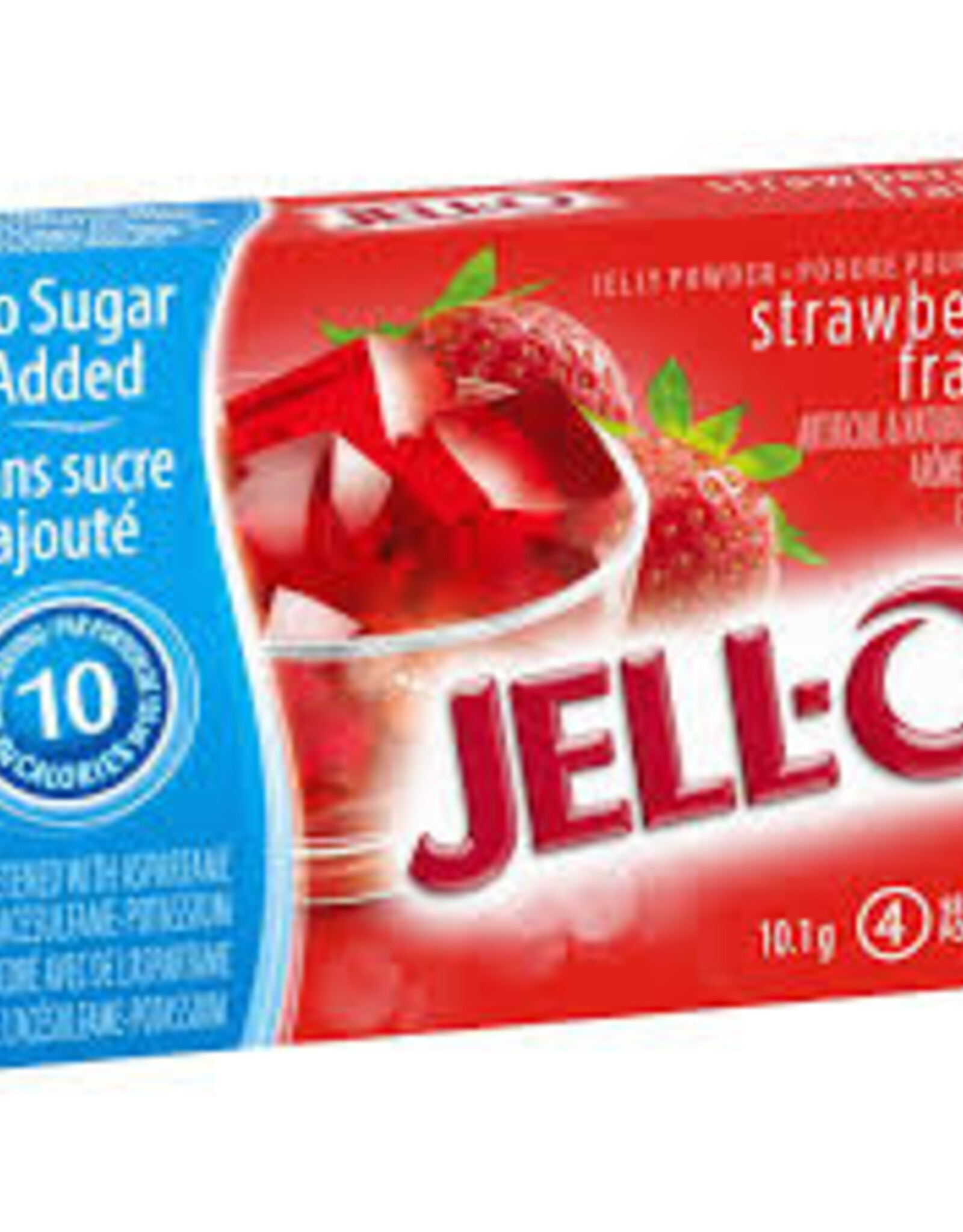 Jello Jello Gelatin Mix Strawberry 10.1g