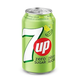 7 Up Zero Sugar Can