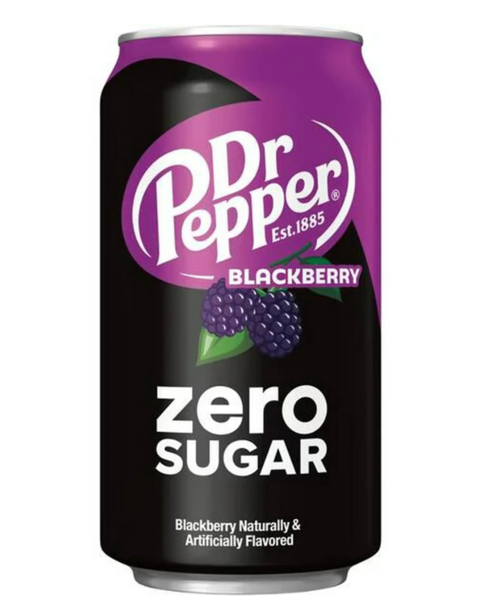 Dr Pepper Blackberry Zero Sugar Can