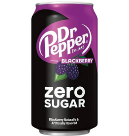 Dr Pepper Blackberry Zero Sugar Can