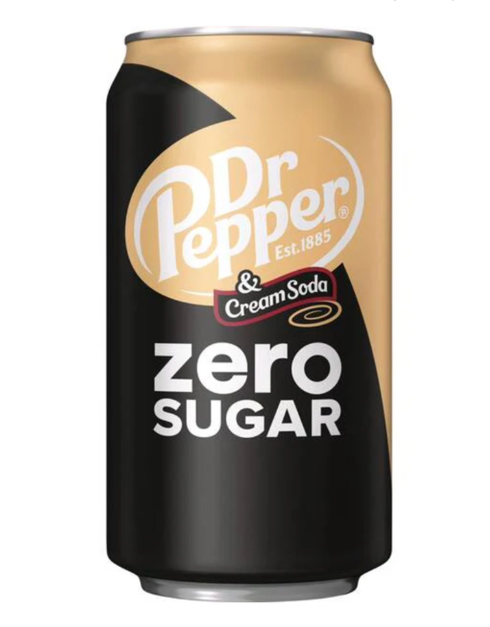 Dr Pepper Cream Soda Zero Sugar Can