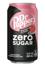 Dr Pepper Strawberry Zero Sugar Can