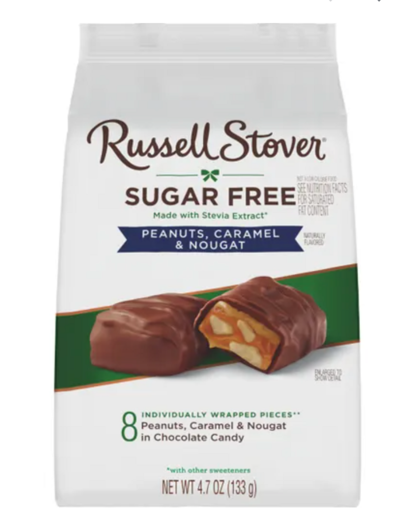 Russell Stover Russell Stover Peanut Caramel Nougat 133g