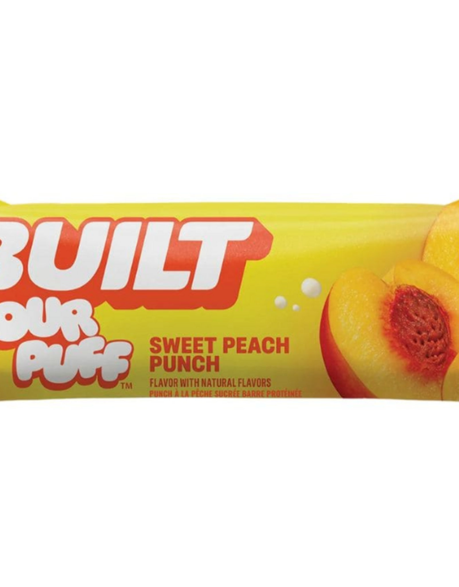 Built Bar Puffs Sweet Peach Punch