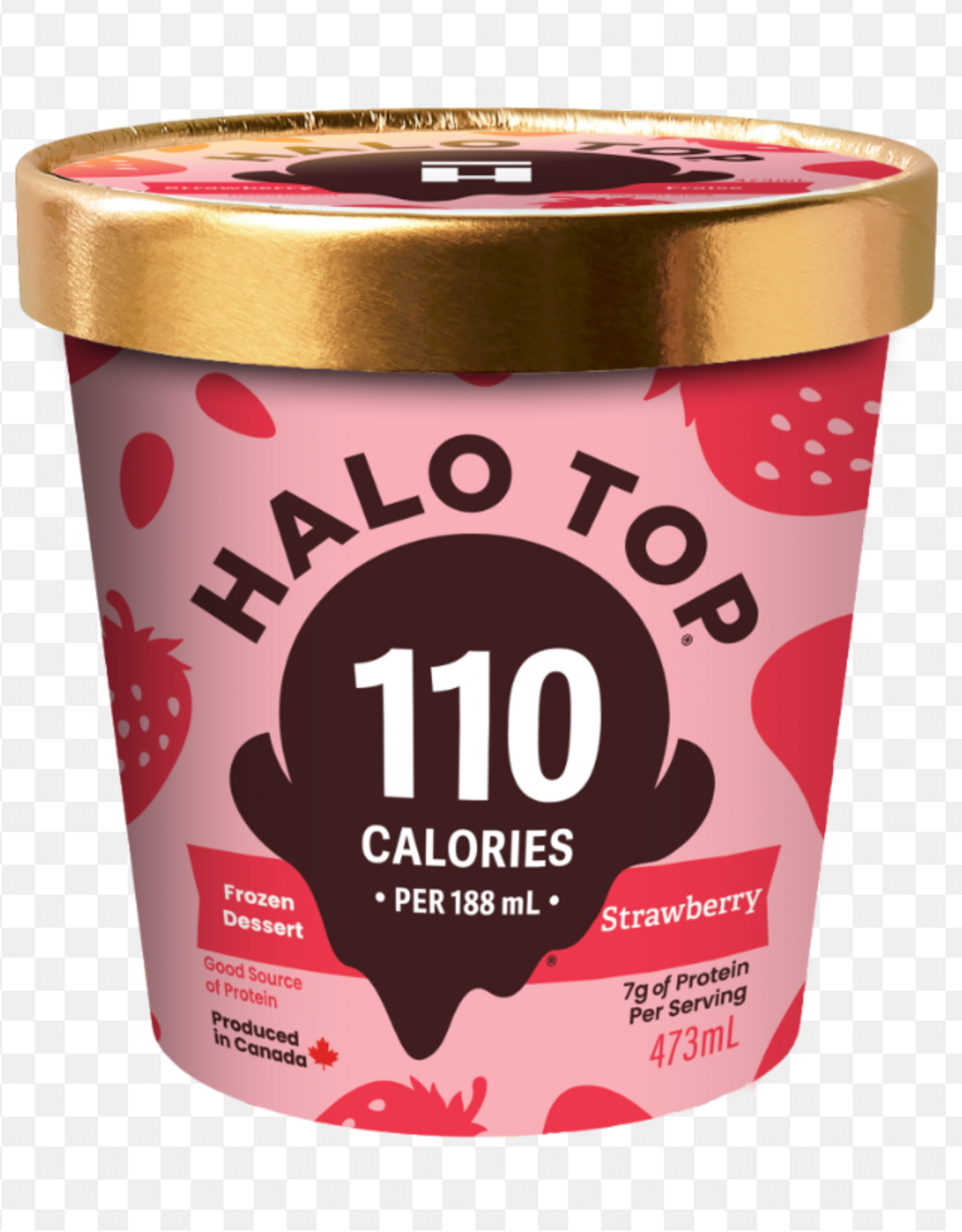Halo Top Ice Cream Strawberry