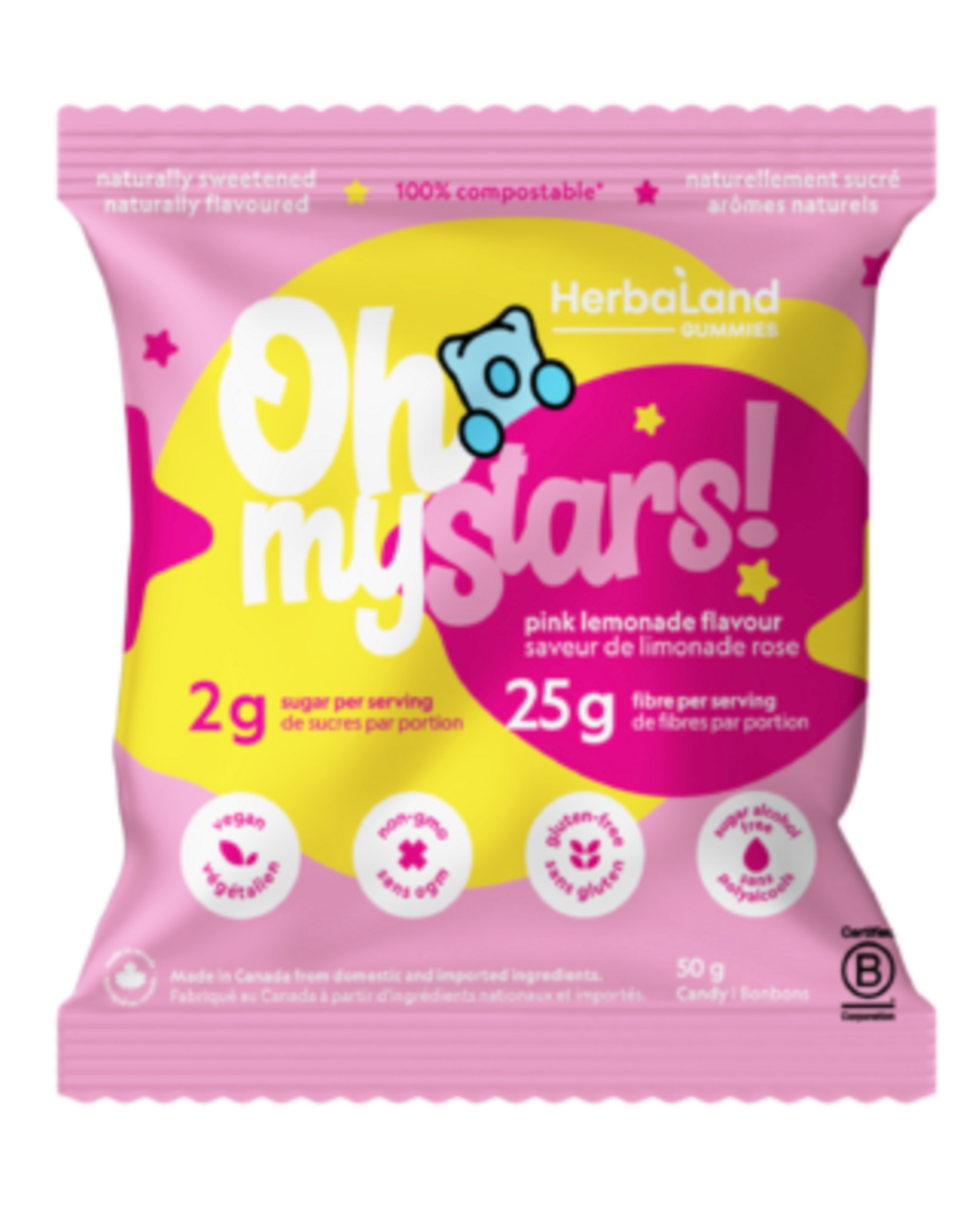 Herbaland Oh My Stars Pink Lemonade