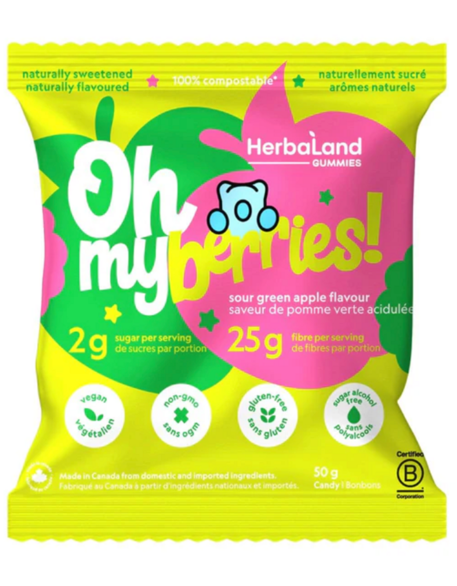 Herbaland Oh My Berries Sour Green Apple
