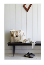 The Floral Society Canvas Utility Tote