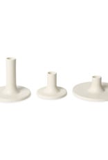 The Floral Society Ceramic Taper Candle Holder, Wide