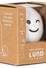 Lund London Skittle Bottle Lid - White Wink