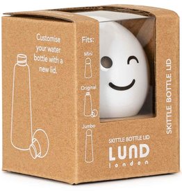 Lund London Skittle Bottle Lid - White Wink