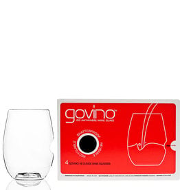 Go Vino 16oz Stemless Wine Glass Set of Four