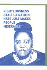 Blackbird Letterpress Fannie Lou Hamer Card