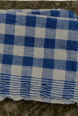 Auntie Oti Natural Dye Check Kitchen Towels