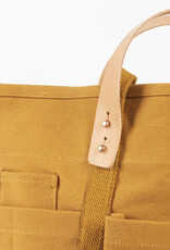 Immodest Cotton Construction Tote, Mustard Seed