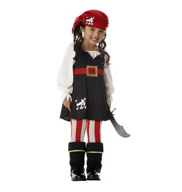 California Costume Collections Precious Little Pirate, Blk, 2-4T