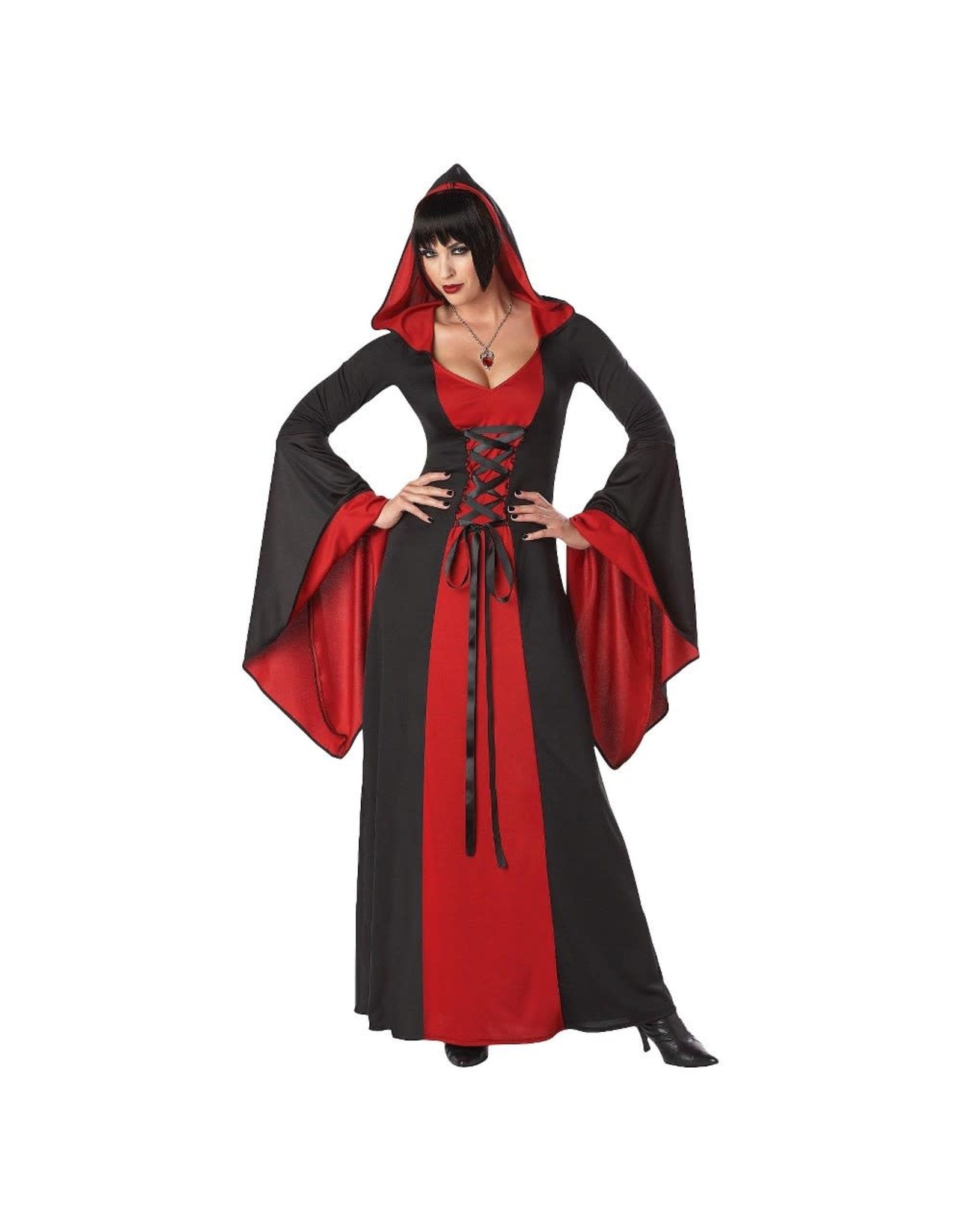 California Costume Collections Deluxe Hooded Robe, Multi, M - Medium