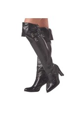 California Costume Collections Deluxe Boot Covers, Black, 60360
