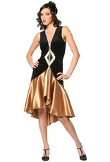 Cinema Secrets Puttin On The Ritz, Black /Gold, S - Small