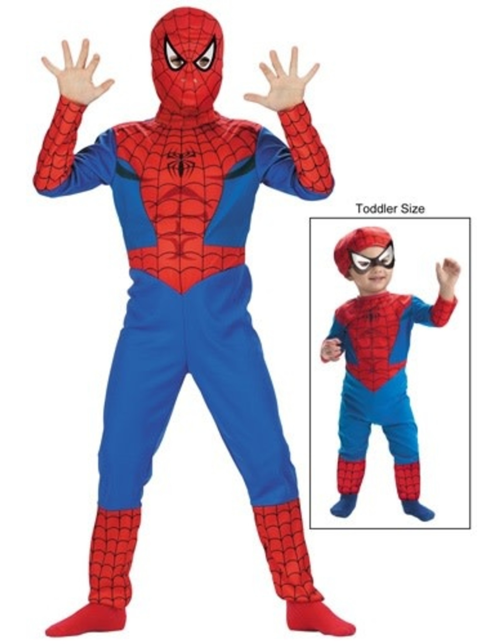 Disguise Inc Spiderman, Blue, L - Large, 5111G