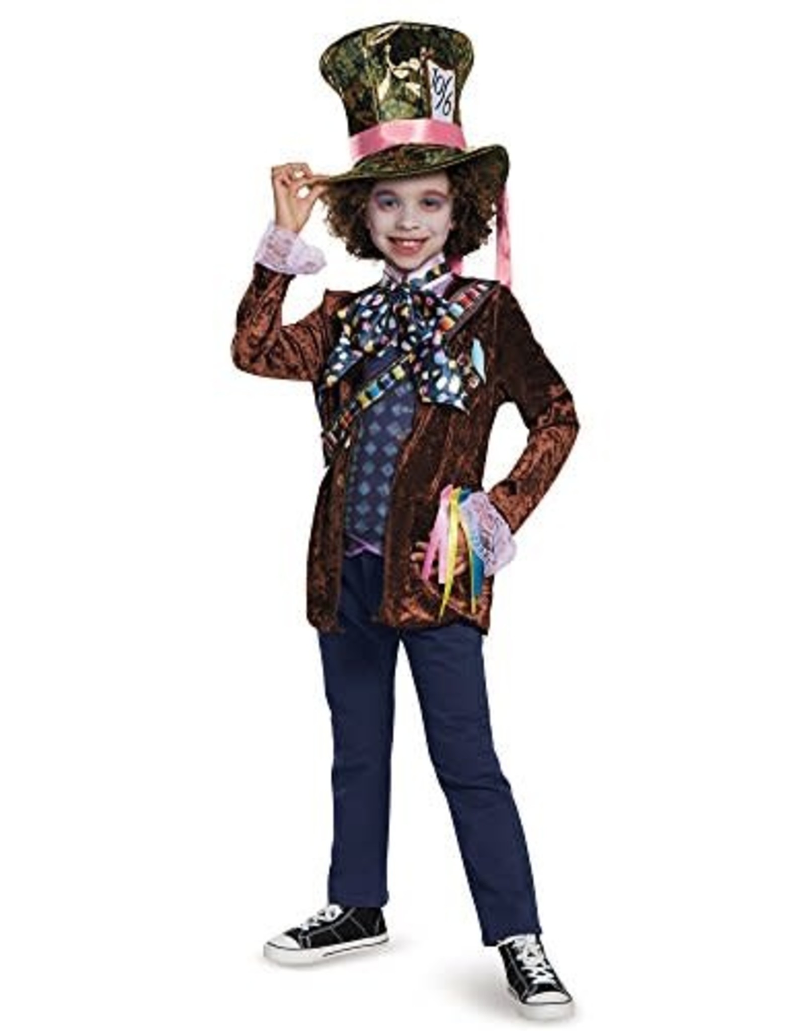 Disguise Inc Mad Hatter, Brown, L - Large, 10136