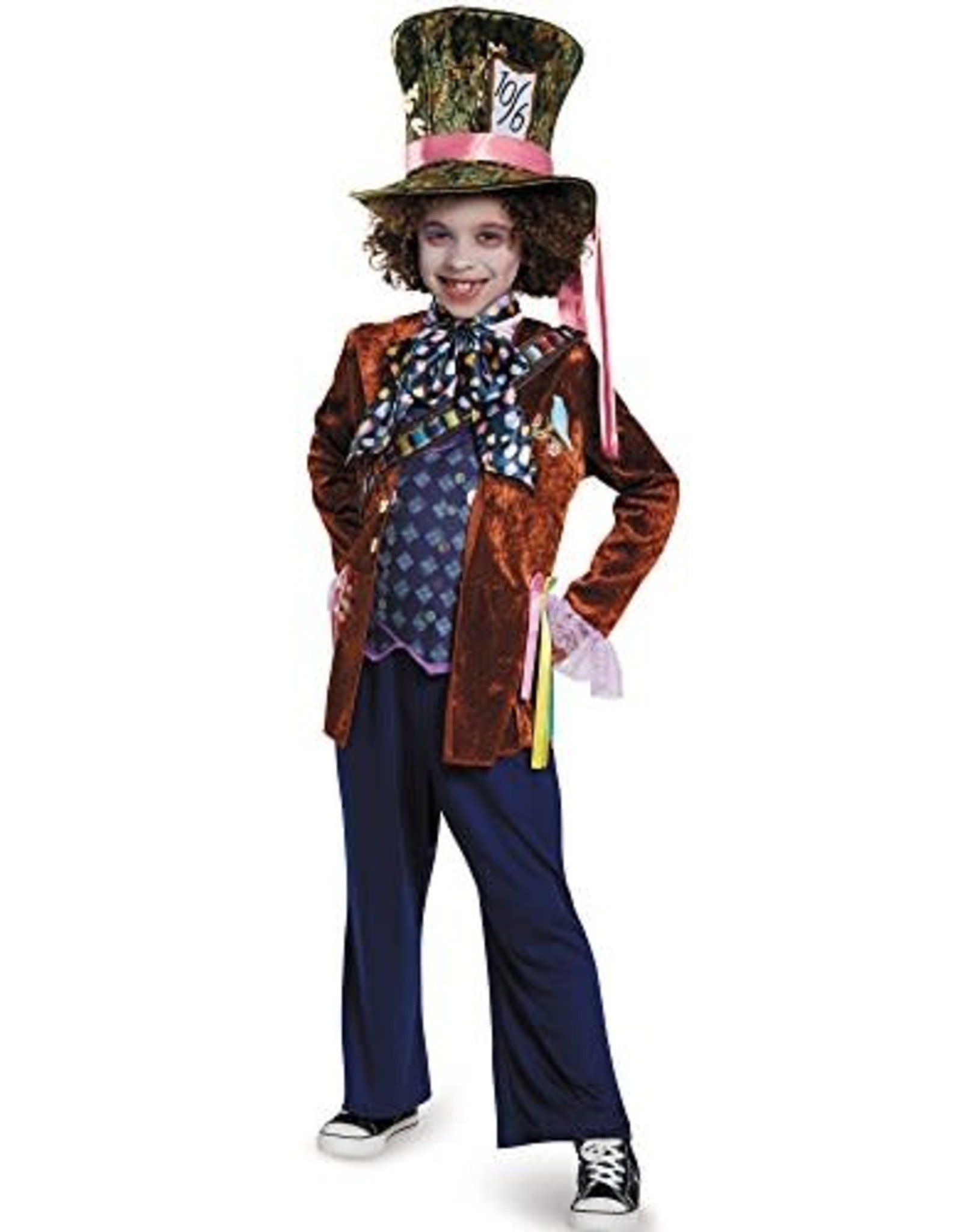 Disguise Inc Mad Hatter, Brown, L - Large, 10139