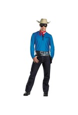 Disguise Inc Lone Ranger, Blue, Xl - Extra Large