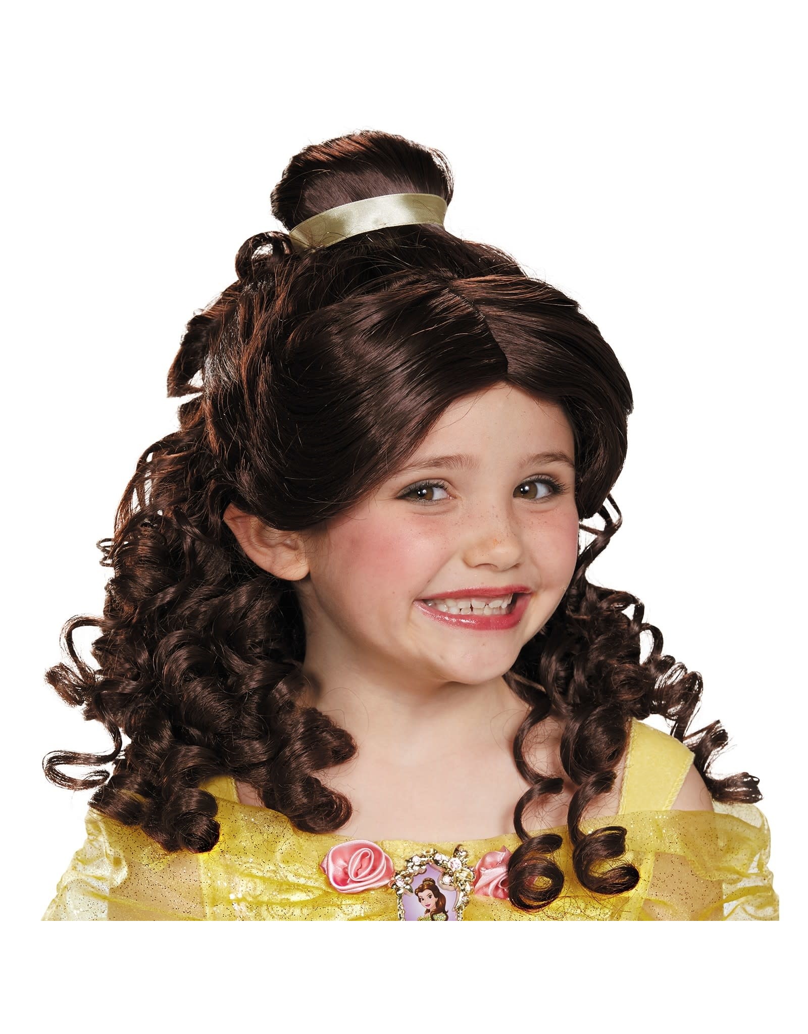 Disguise Inc Girl's Disney's Beauty and the Beast Belle Wig