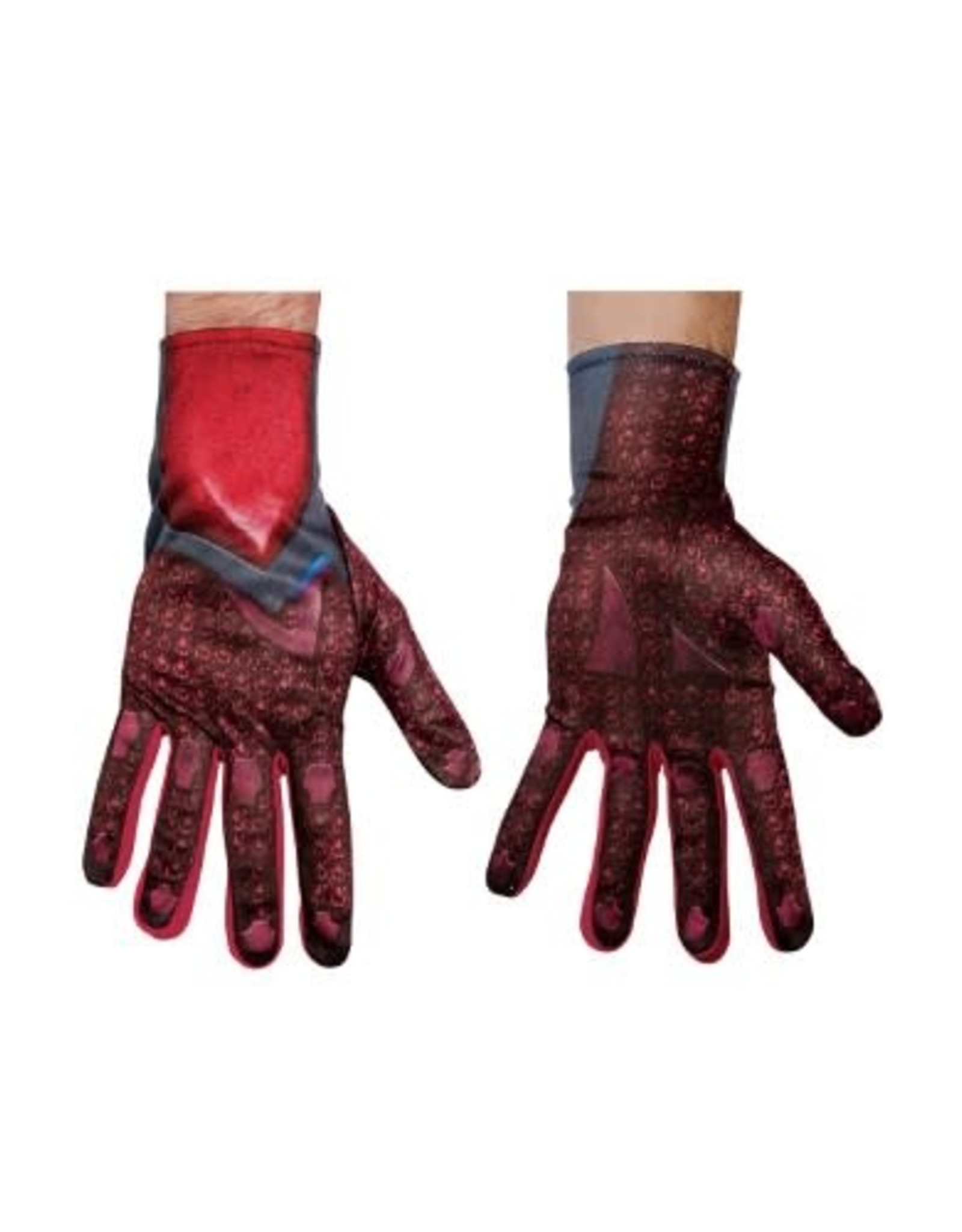Disguise Inc Red Ranger Gloves, Red, Adult