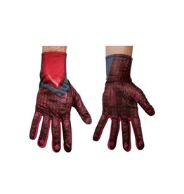 Disguise Inc Red Ranger Gloves, Red, Adult
