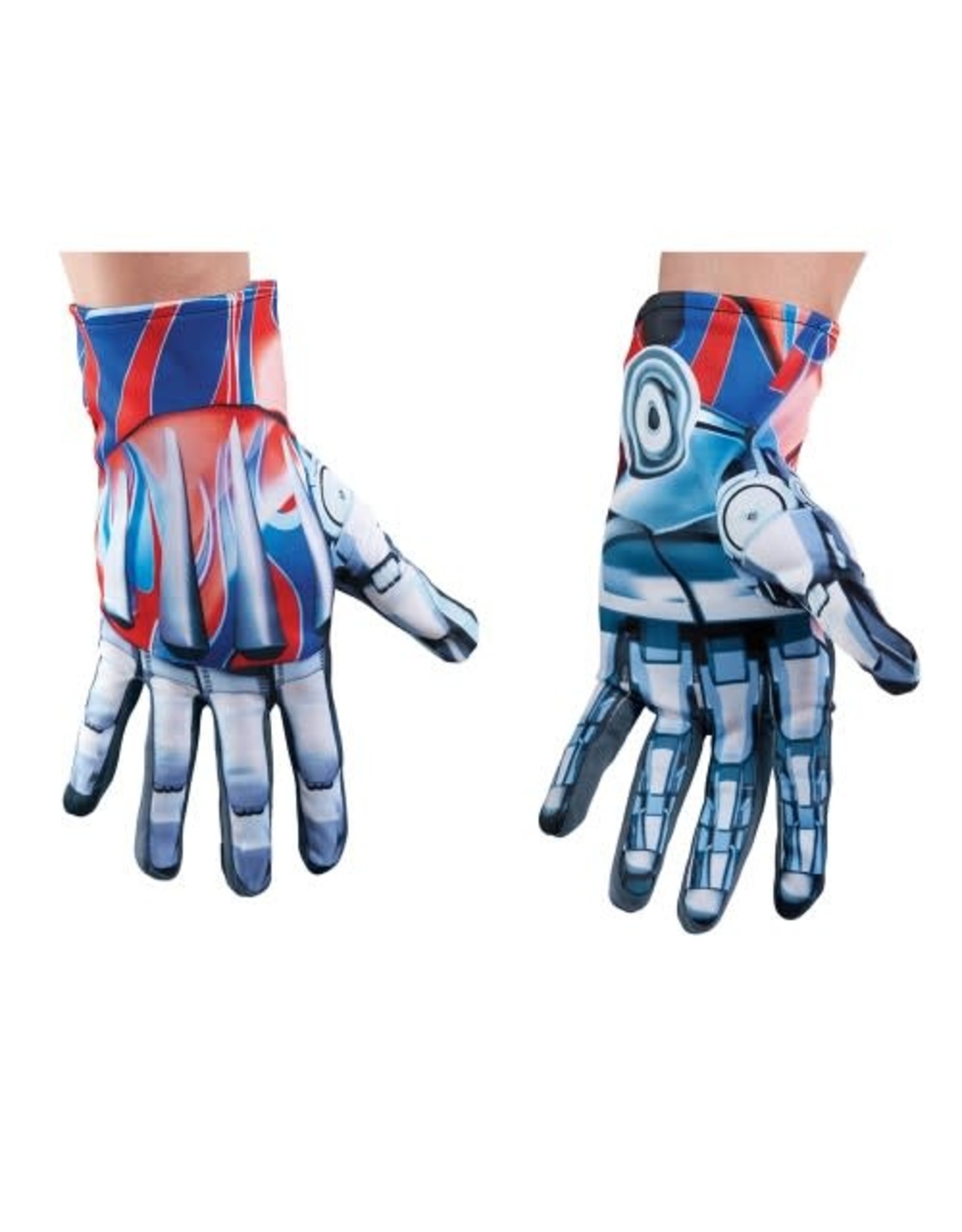 Disguise Inc Transformers Optimus Prime Glove, Blue Red, Adult