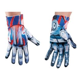 Disguise Inc Transformers Optimus Prime Glove, Blue Red, Adult