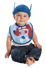 Disguise Inc Bib & Hat Optimus Prime, Multi, 0-12 Months (Infant)