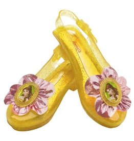Disguise Inc Disney Princess Belle Shoes, Yellow, Child