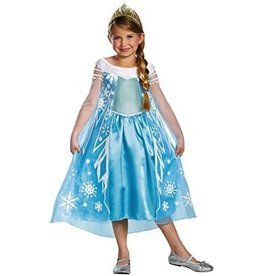 Disguise Inc GIRL'S FROZEN ELSA DLX 10-12