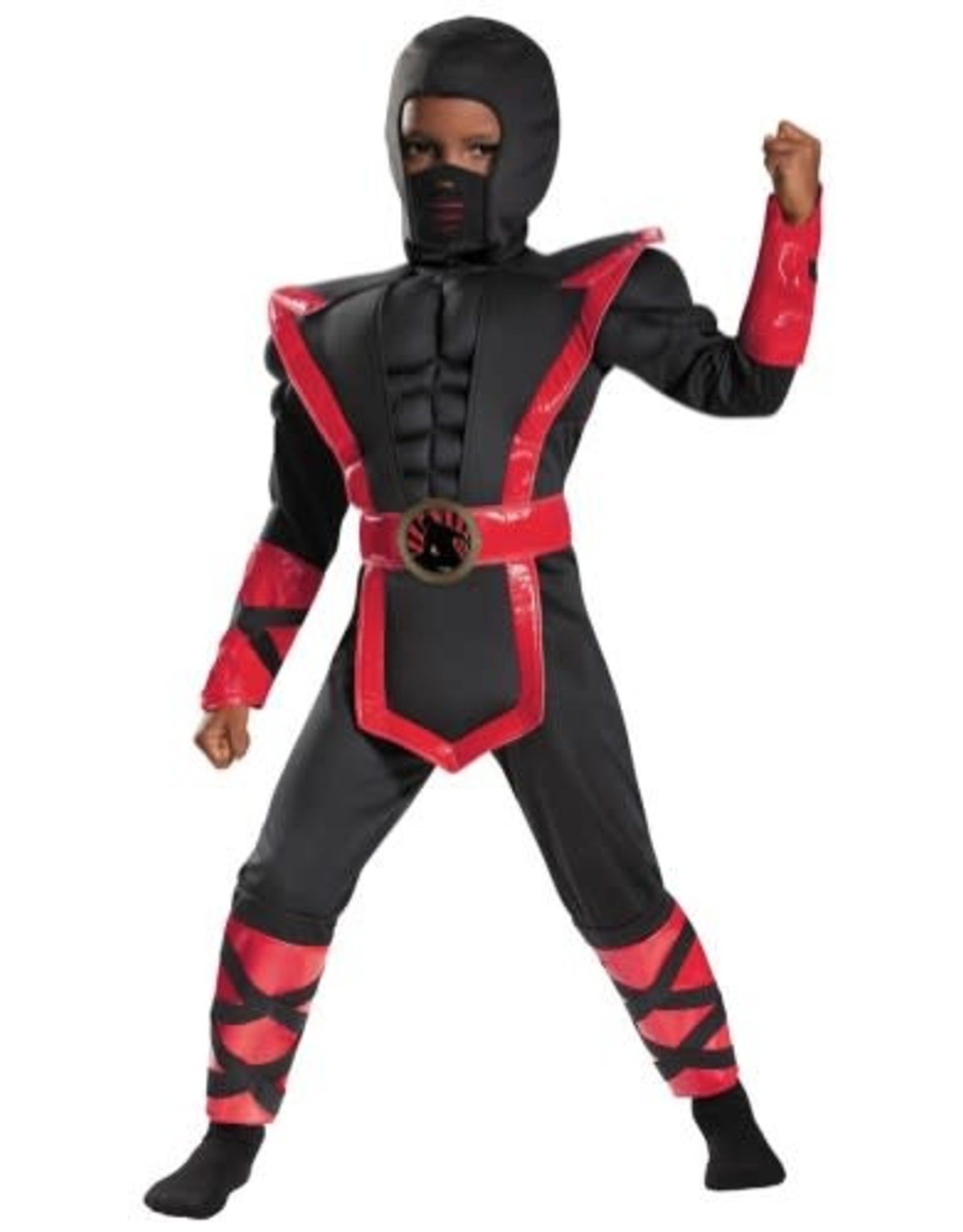 Disguise Inc Boy's Muscle Ninja Costume - Small
