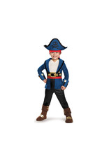 Disguise Inc Captain Jake, Black Blue, 2T