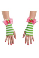 Disguise Inc Strawberry Shortcake Adult Glovettes, Green / White, Adult