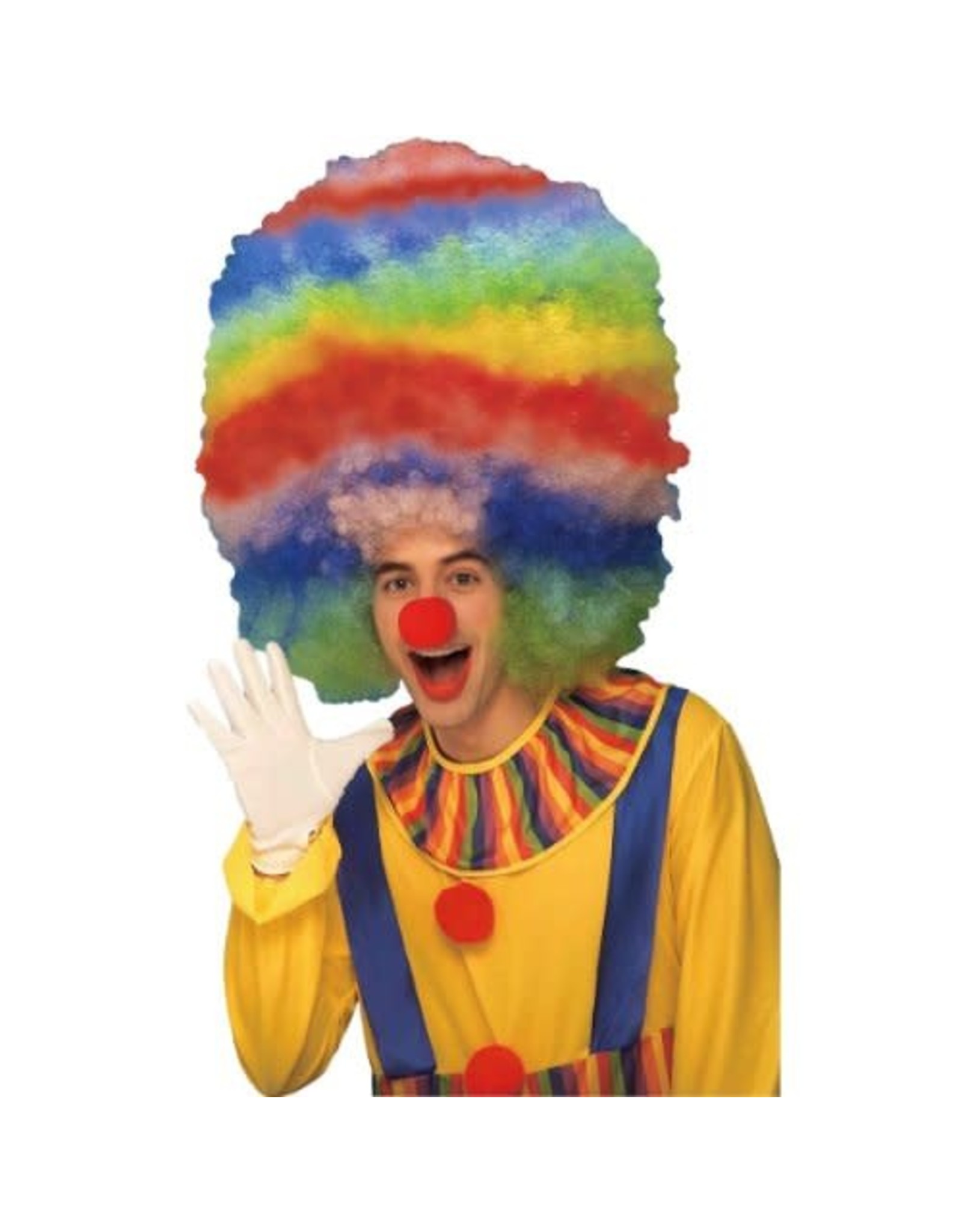 Forum Novelties Inc Clown Afro, Multi, Adult
