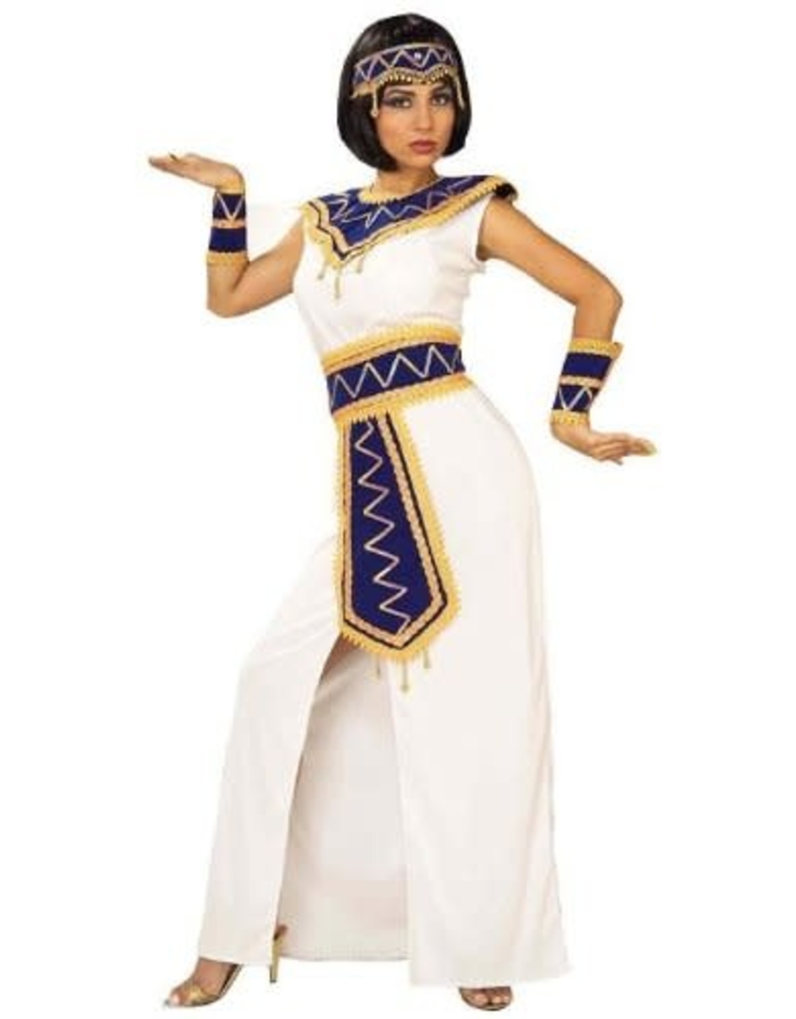 Forum Novelties Inc Princess Of The Pyramids , White, Osfm - One Size Fits Most