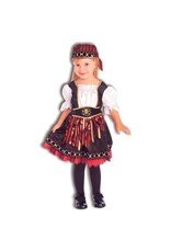 Forum Novelties Inc Lil Pirate Cutie, Blk/Rust, 4-6T